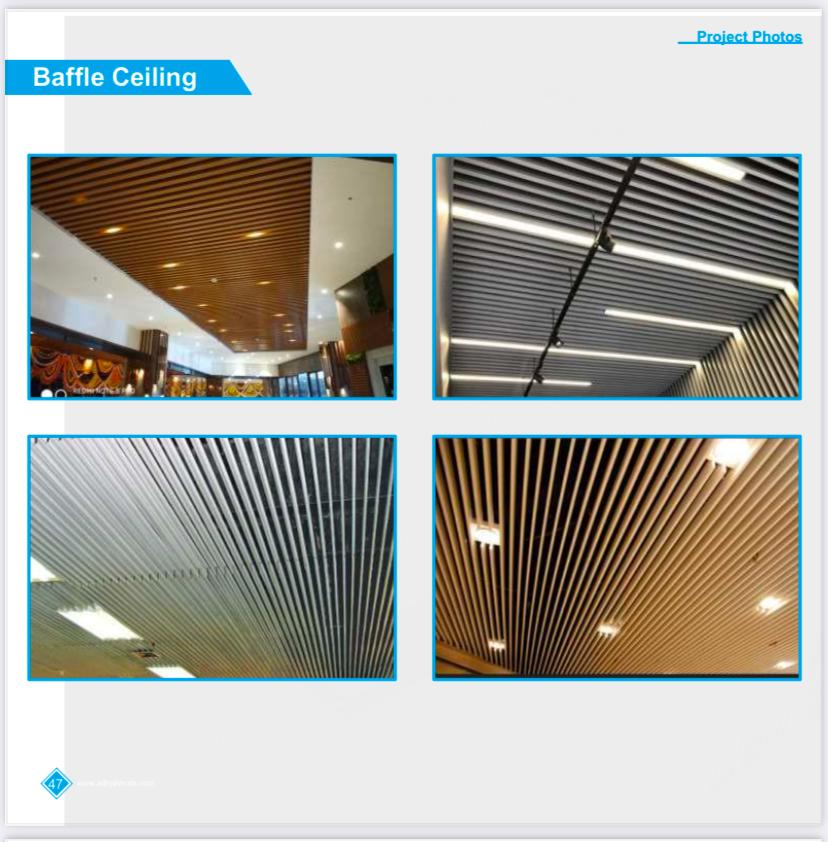 Baffle Ceiling Design