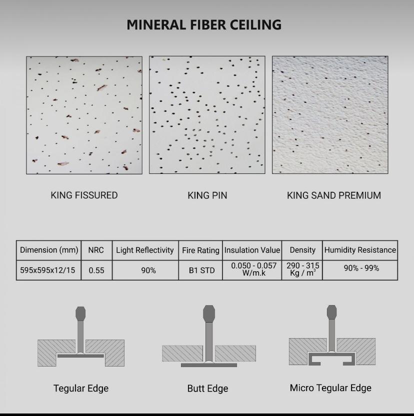 Mineral Fiber Ceiling 02