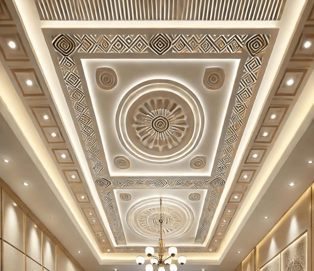Pop Cornice Molding Ceiling 02